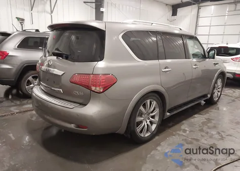 2012 Infiniti Qx56 z USA, uszkodzony, nr VIN JN8AZ2NE1C9015959